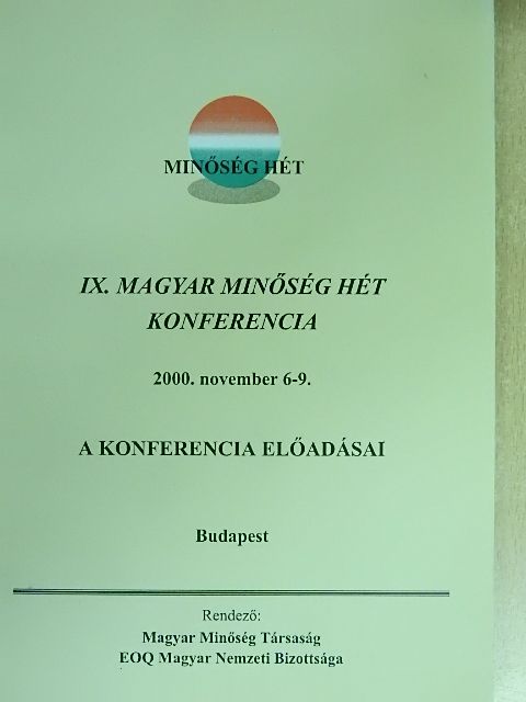 IX. Magyar Minőség Hét konferencia [antikvár]