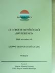 IX. Magyar Minőség Hét konferencia [antikvár]
