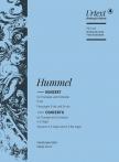 HUMMEL - KONZERT FÜR TROMPETE UND ORCHESTER E-DUR. FASSUNGEN E-DUR UND ES-DUR, STUDIENPARTITUR