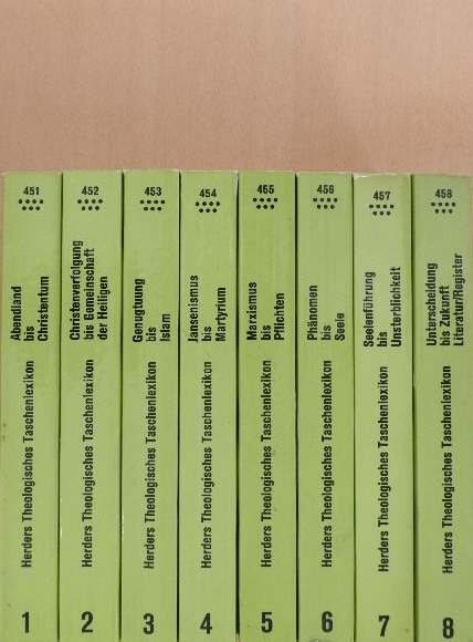 Herders Theologisches Taschenlexikon 1-8. [antikvár]