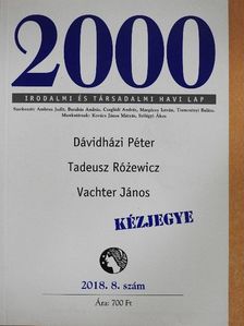 Dávidházi Péter - 2000 2018. augusztus [antikvár]