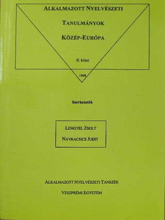 Bagi Ferenc - Alkalmazott nyelvészeti tanulmányok - Közép-Európa II. [antikvár]