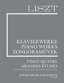 LISZT - LISZT ÖSSZKIADÁS PÓTKÖTET 4. VINGT-QUATRE GRANDES ÉTUDES