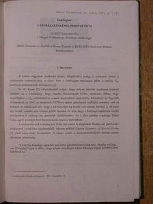 Földiák Gábor - Kémiai Közlemények 1994. [antikvár]