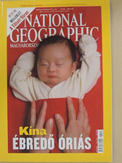 Amy Tan - National Geographic Magyarország 2008. július [antikvár]