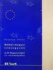 Pusztay János - Német-magyar szójegyzék az EU Magyarországról írt véleményéhez [antikvár]
