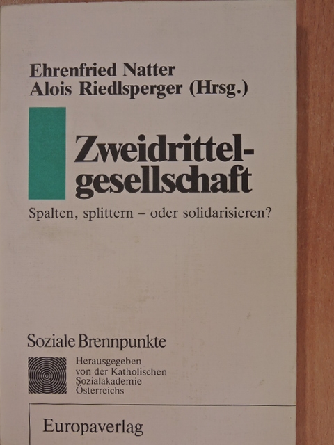 Erich Kitzmüller - Zweidrittelgesellschaft [antikvár]