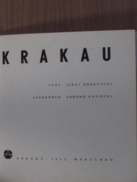 Jerzy Dobrzycki - Krakau [antikvár]