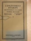 Darius Milhaud - L'Enlevement d'Europe [antikvár]