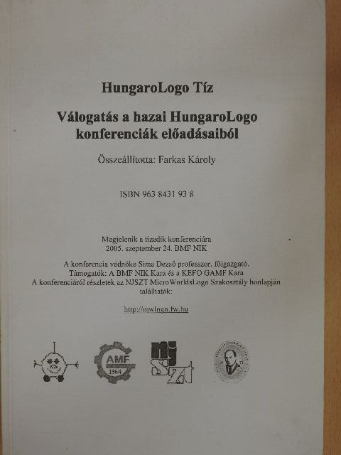 Feketéné Kiss Katalin - HungaroLogo Tíz [antikvár]