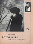 Kurt Fritsche - Foto-Fehler und wie wir sie beheben [antikvár]