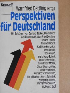 Gerhard Bäcker - Perspektiven für Deutschland [antikvár]