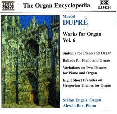DUPRÉ - WORKS FOR ORGAN VOL.6 CD