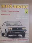 Bánki Árpád - Autó-Motor 1978. január-június (fél évfolyam) [antikvár]