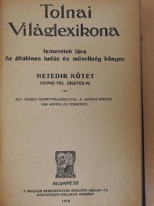Tolnai világlexikona VII. (töredék) [antikvár]