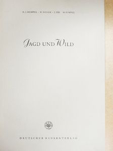 H. J. Hempel - Jagd und Wild [antikvár]
