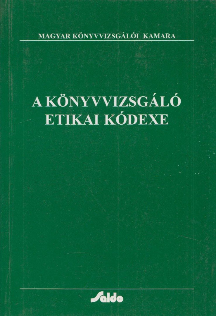 Dr. Rieb László - A könyvvizsgáló etikai kódexe [antikvár]