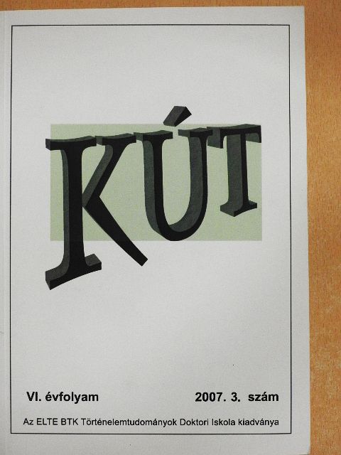 Mihalik Béla Vilmos - KÚT 2007/3. [antikvár]