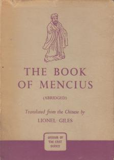 Menciusz - The Book of Mencius [antikvár]