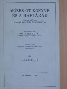 Mózes öt könyve és a haftárák III. [antikvár]