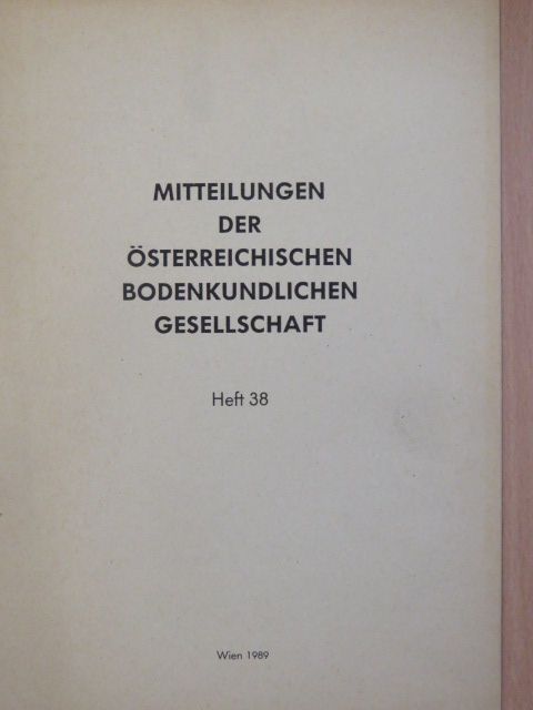 P. Stefanovits - Die Karte der Bodentonmineralien und ihre Verwendung in der Landwirtschaft Ungarns [antikvár]