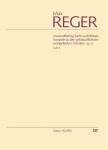 REGER, MAX - ZWEIUNDFÜNFZIG LEICHT AUSFÜHRBARE VORSP. ZU DEN GEBAEUCHLICHSTEN EVANG. CHORAELEN OP.67 HEFT 3