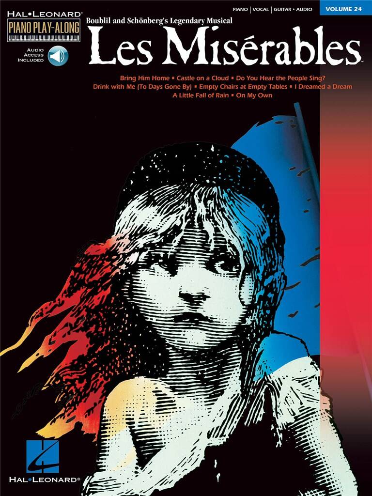 SCHÖNBERG AND BOUBLIL - LES MISÉRABLES FOR PIANO, VOCAL, GUITAR AND CD (PIANO PLAY-ALONG VOL.24)
