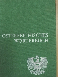 Österreichisches Wörterbuch [antikvár]