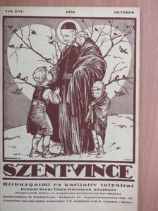 Dr. Hegedüs Amand O. Cist. - Szent Vince 1936. október [antikvár]