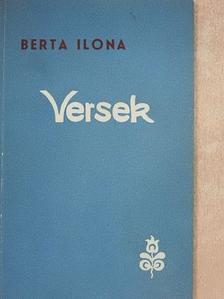 Berta Ilona - Versek [antikvár]