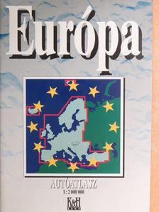 Európa autóatlasz [antikvár]