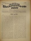 Magyar Uriasszonyok Lapja 1930. október 1. [antikvár]