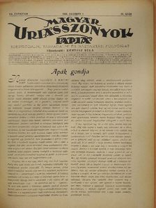 Magyar Uriasszonyok Lapja 1930. október 1. [antikvár]