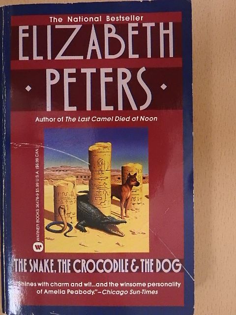 Elizabeth Peters - The Snake, the Crocodile & the Dog [antikvár]