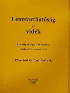 Ángyán József - Fenntarthatóság és vidék [antikvár]