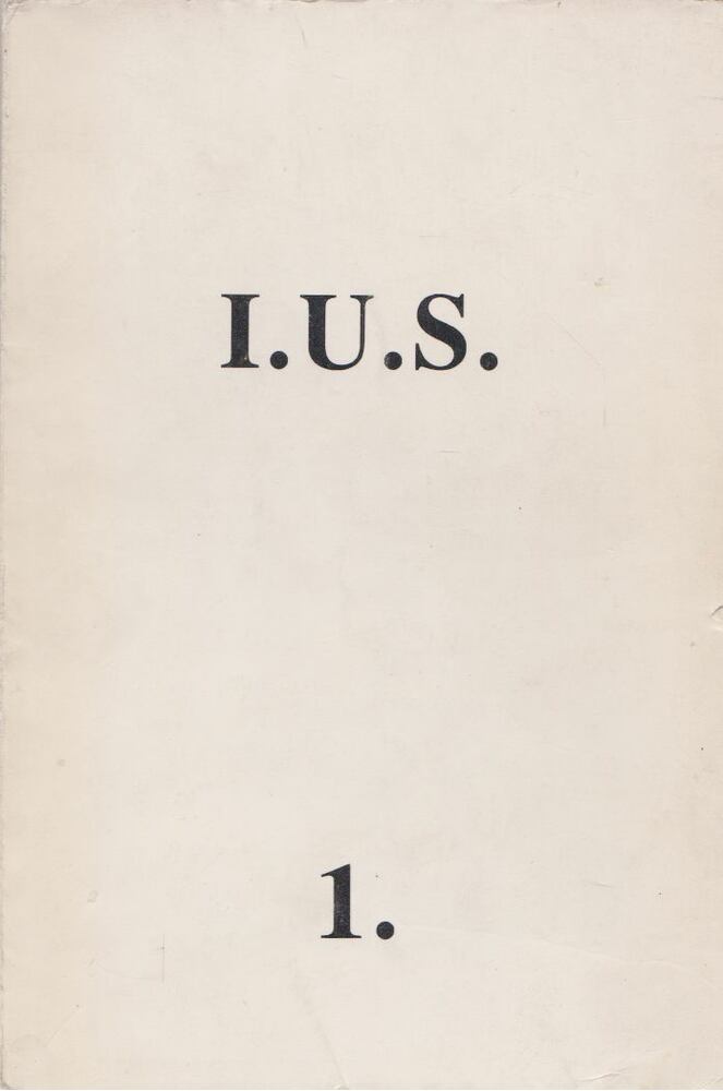 I.U.S. 1. [antikvár]