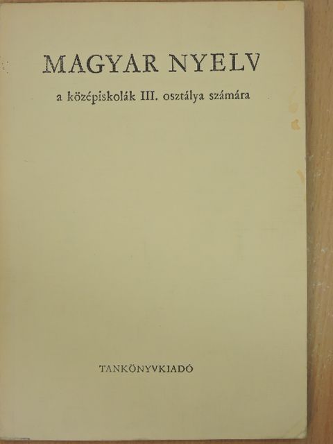 Fajcsek Magda - Magyar nyelv [antikvár]
