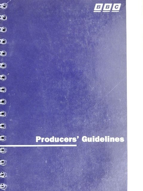 BBC Producers' Guidelines [antikvár]