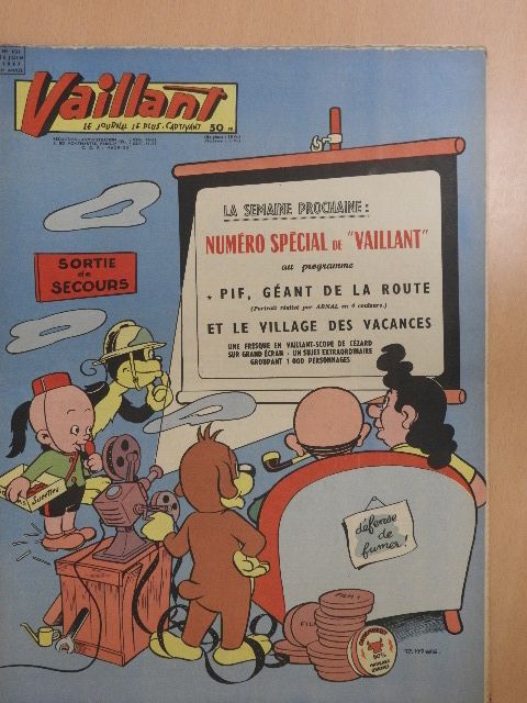 C. Arnal - PIF Vaillant 16 Juin. 1957 [antikvár]