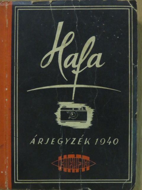 HAFA árjegyzék 1940/Amatőrmozi árjegyzék [antikvár]