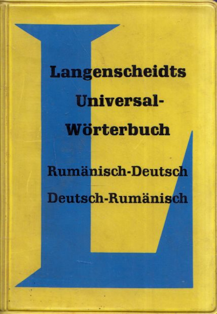 Langenscheidts Universal-Wörterbuch Rumanisch-Deutsch Deutsch-Rumanisch [antikvár]