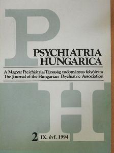 Dr. Fekete Sándor - Psychiatria Hungarica 1994/2. [antikvár]
