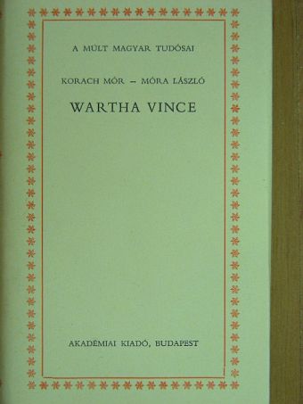 Gaál László - Wartha Vince [antikvár]
