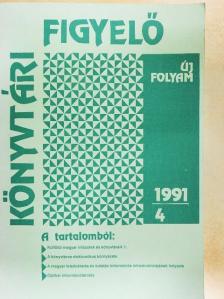 Balázs János - Könyvtári Figyelő 1991/4. [antikvár]