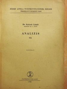 Dr. Kalmár László - Analízis I/2. [antikvár]