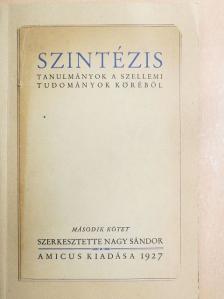 Genthon István - Szintézis II. [antikvár]