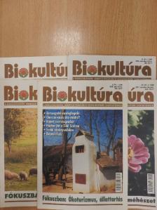 Biokultúra 2000-2001. (vegyes számok) (5db) [antikvár]