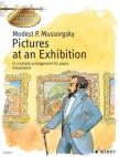 MUSZORGSZKIJ / MUSSORGSKY - PICTURES AT AN EXHIBITION IN A SIMPLE ARR. FOR PIANO (HEUMANN)