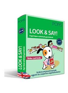 PONS Look&amp;Say - Angol képes szókártyák gyerekeknek