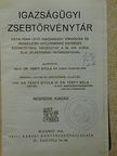 Dr. Térfy Gyula - Igazságügyi zsebtörvénytár [antikvár]